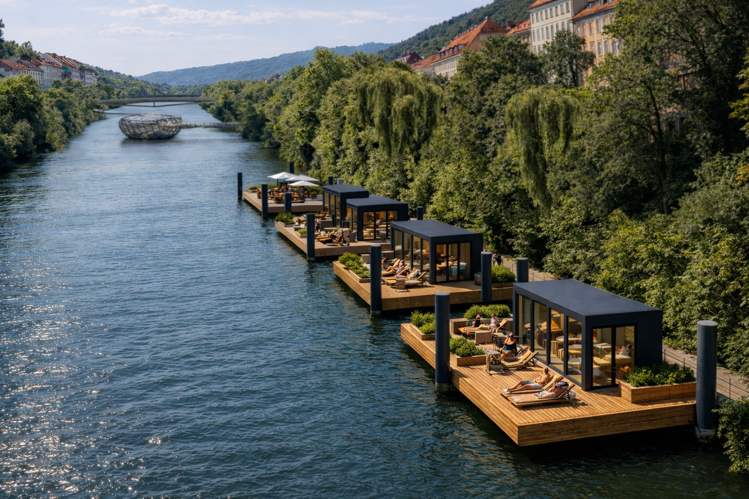Wellness-Pontons